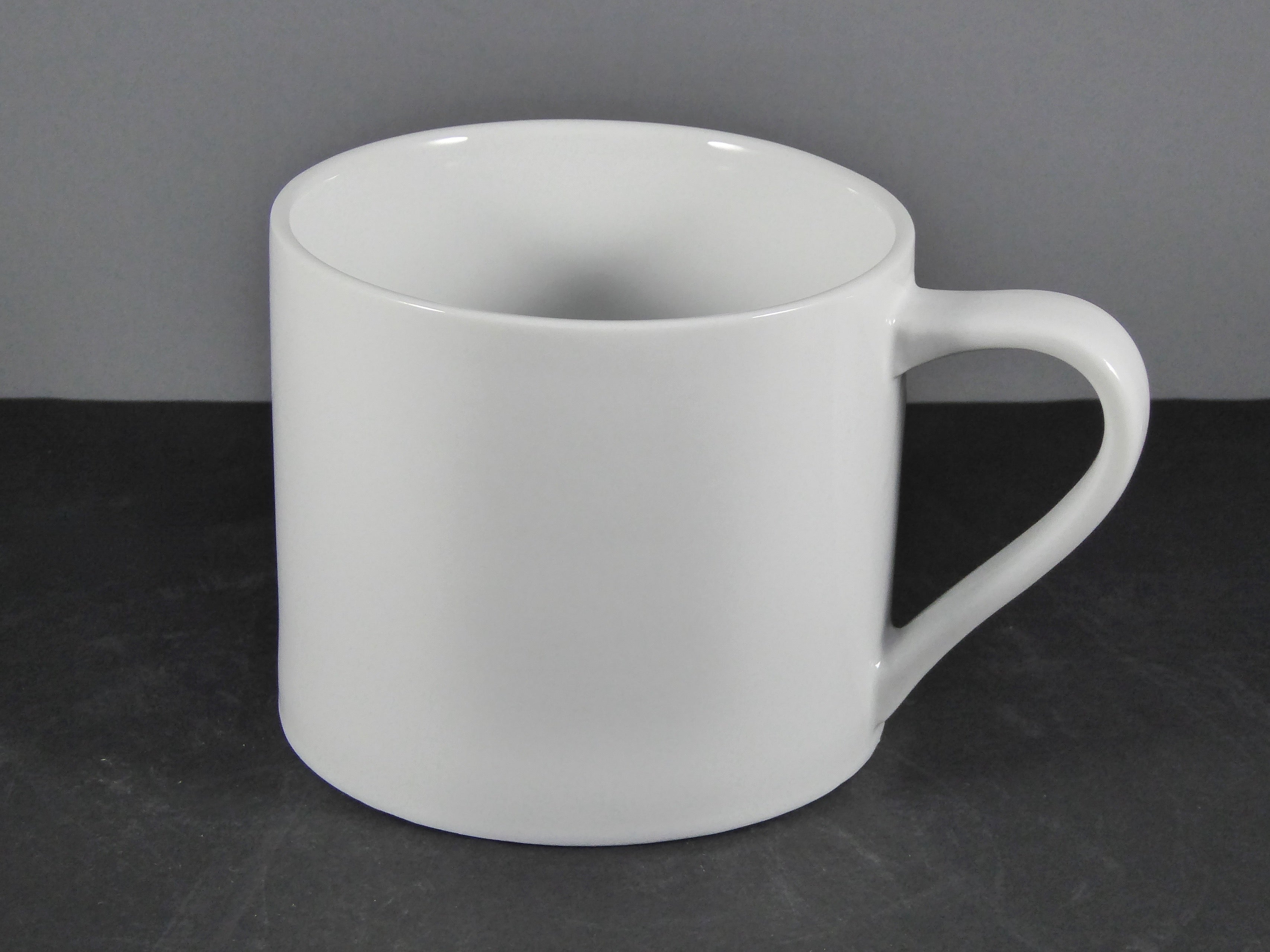 Default Title - #12011 16 OZ. White Ceramic Mug for Hot/Cold Beverages, Ideal for Home, Office, and Café Use