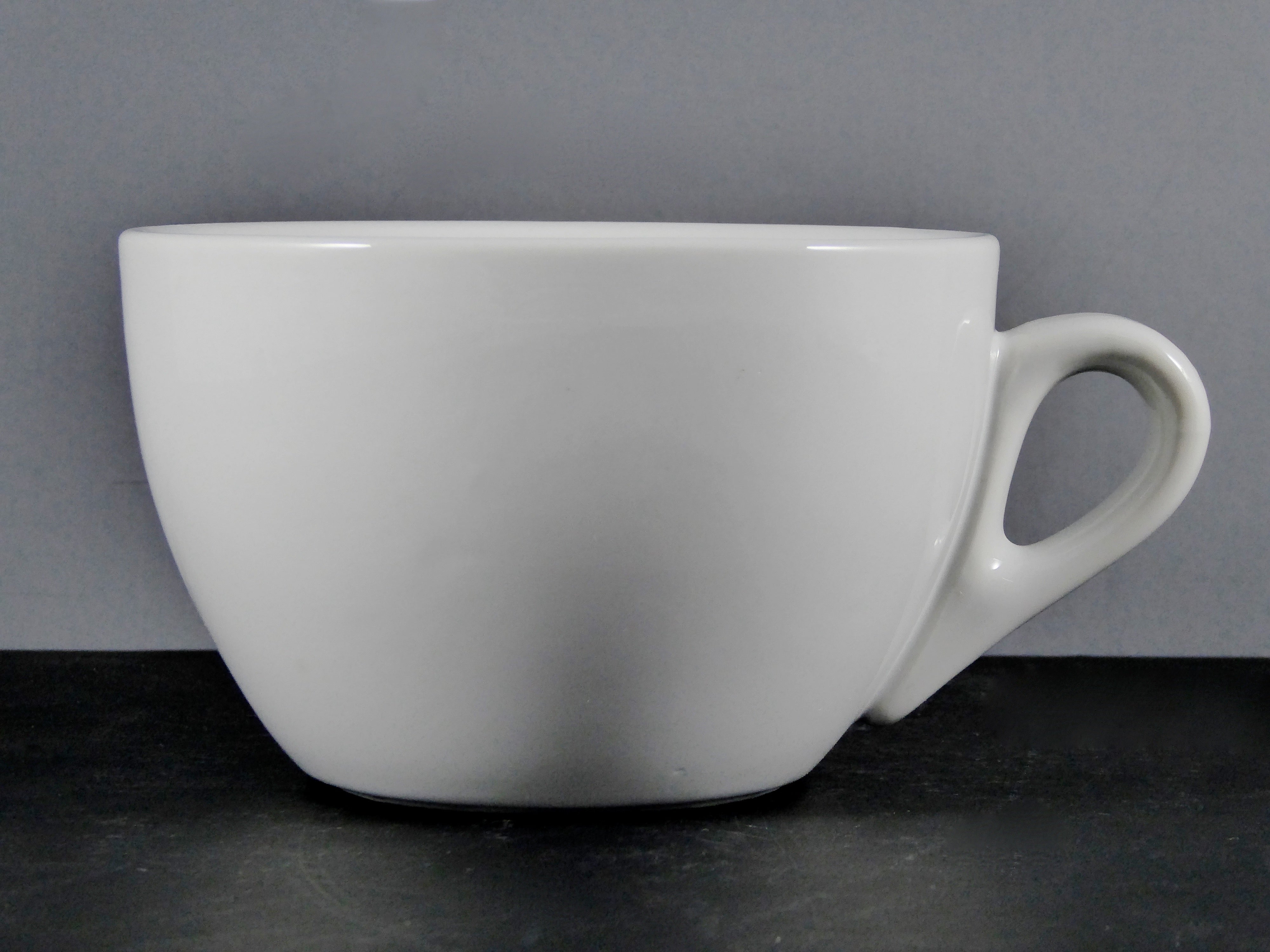 #13036 MUG 16 OZ. - High - Quality White Ceramic Mug for Hot Beverages, Ideal for Home and Commercial Use