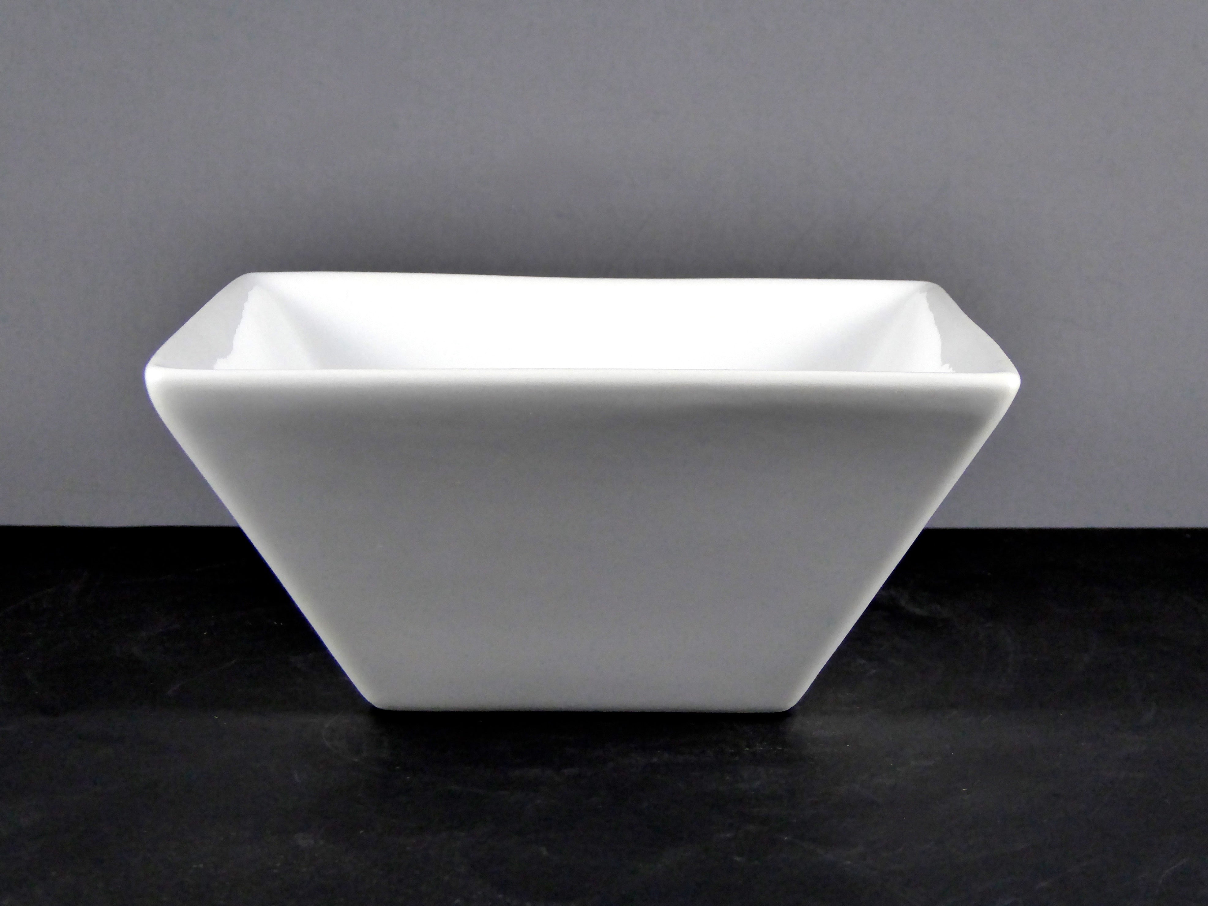 #13046 BOWL 5.75" SQUARE (20 OZ.) - High - Quality Glazed Ceramic Bowl for Food Service and Decorative Use