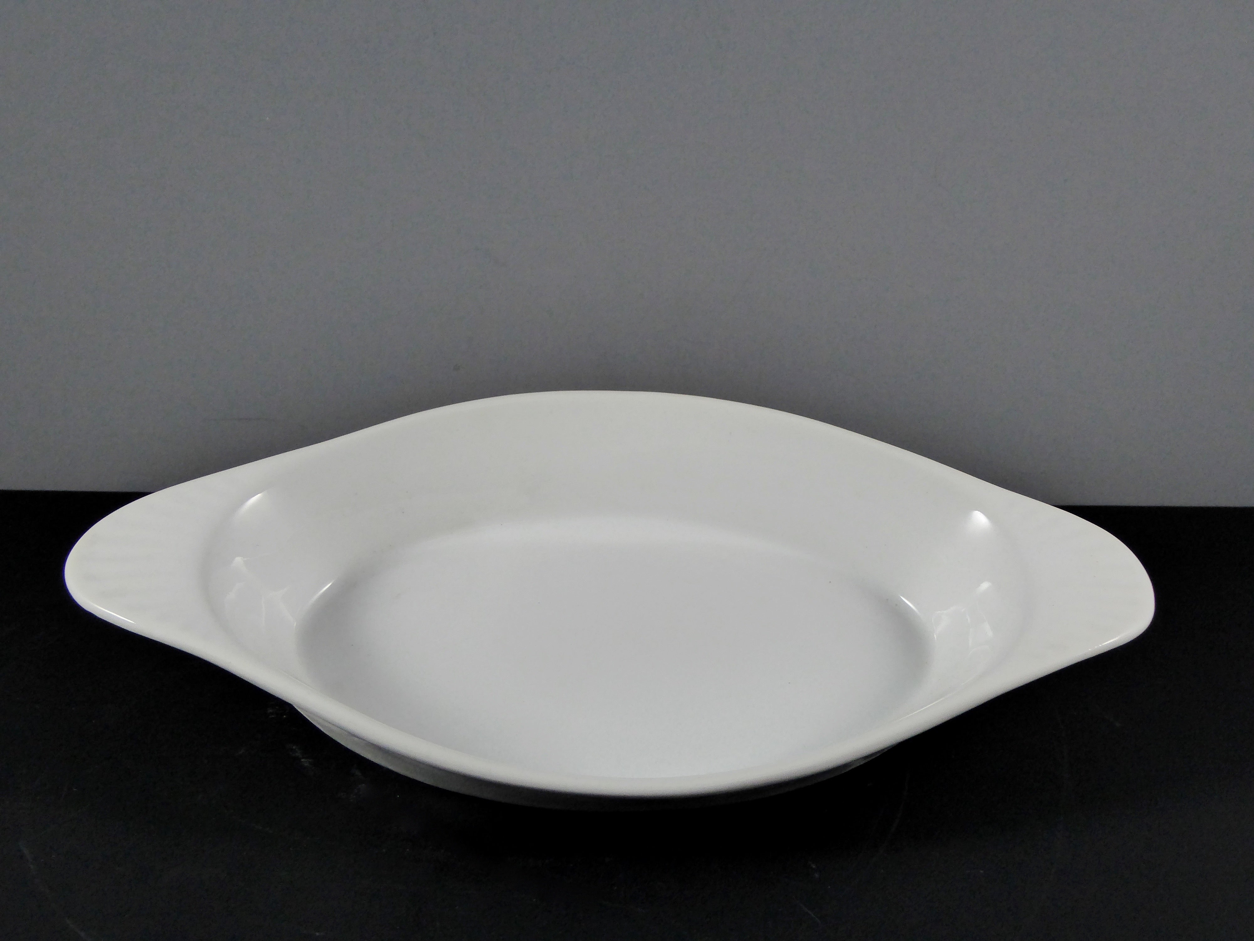 Default Title #13123 11" X 5.5" Oval Ceramic Baker with Handles (16 OZ.) - Versatile Serving Dish for Food and Decoration