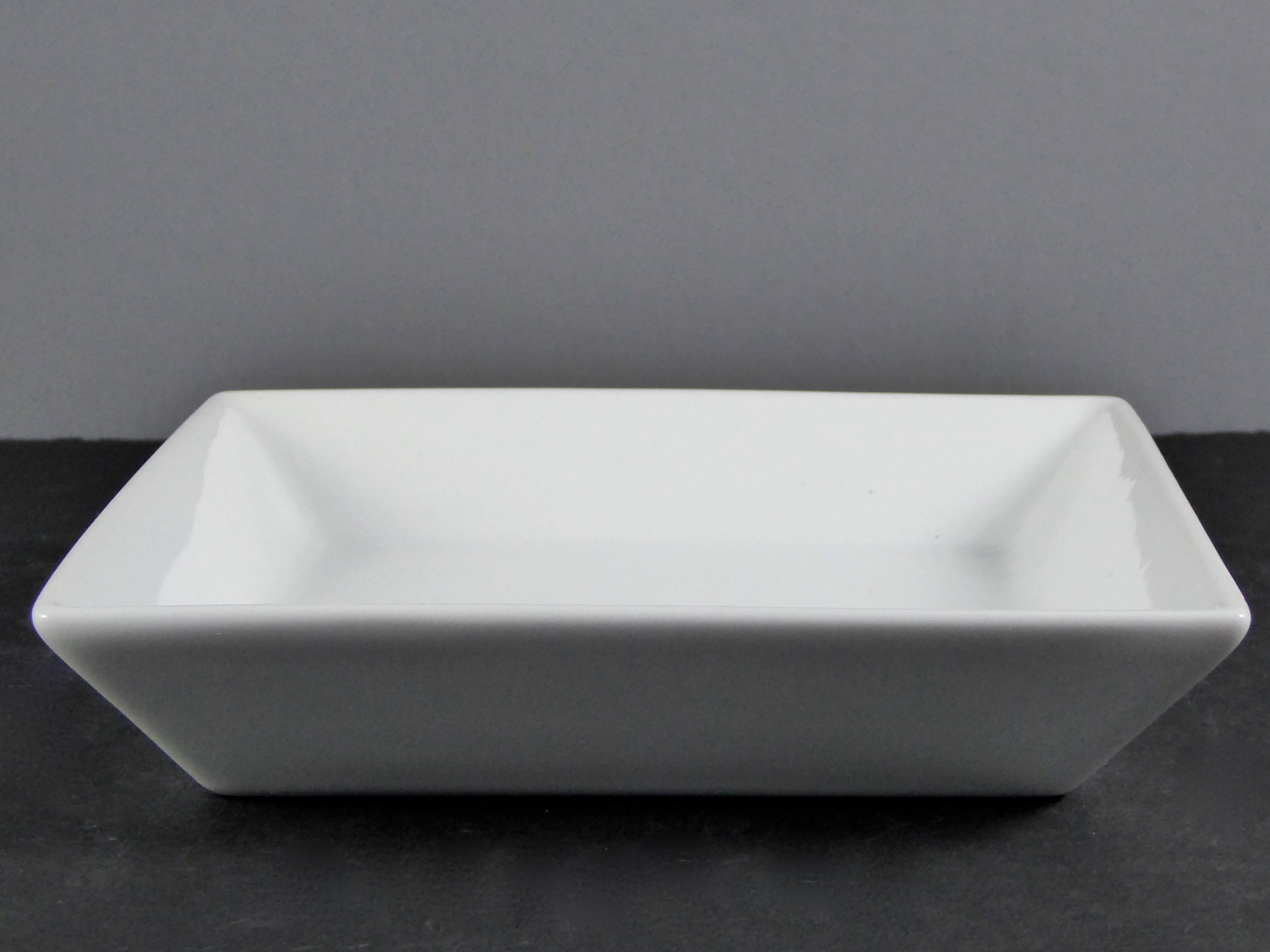 Default Title: #14125 BOWL 6.5" X 1.25" DEEP SQUARE (12 OZ.) - Premium Ceramic Tableware for Food Presentation and Storage