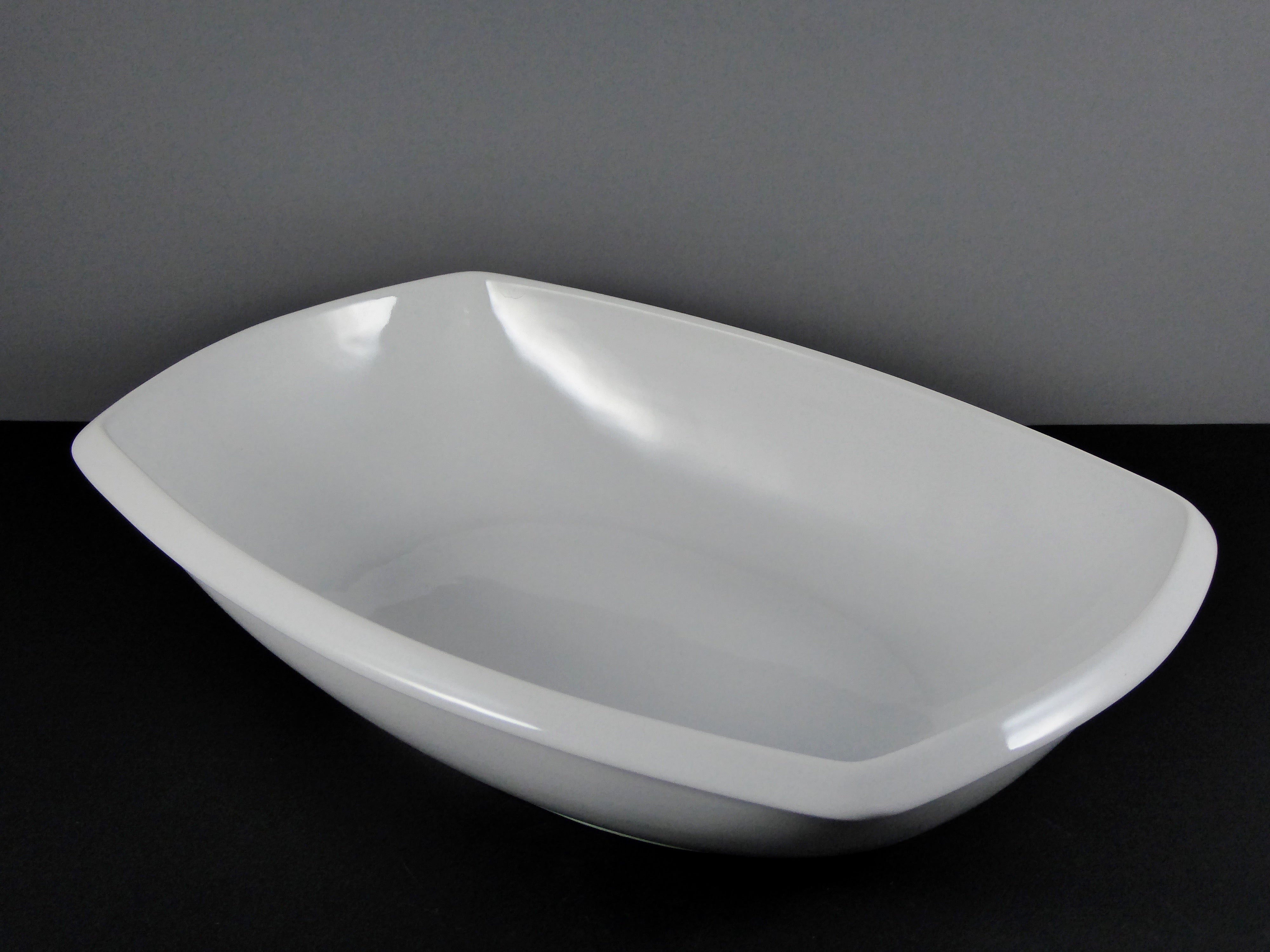 Default Title #14136 BOWL 12" X 8" OVAL (72 OZ.) - Ceramic Modern Serving Bowl for Kitchen & Dining, Versatile & Durable
