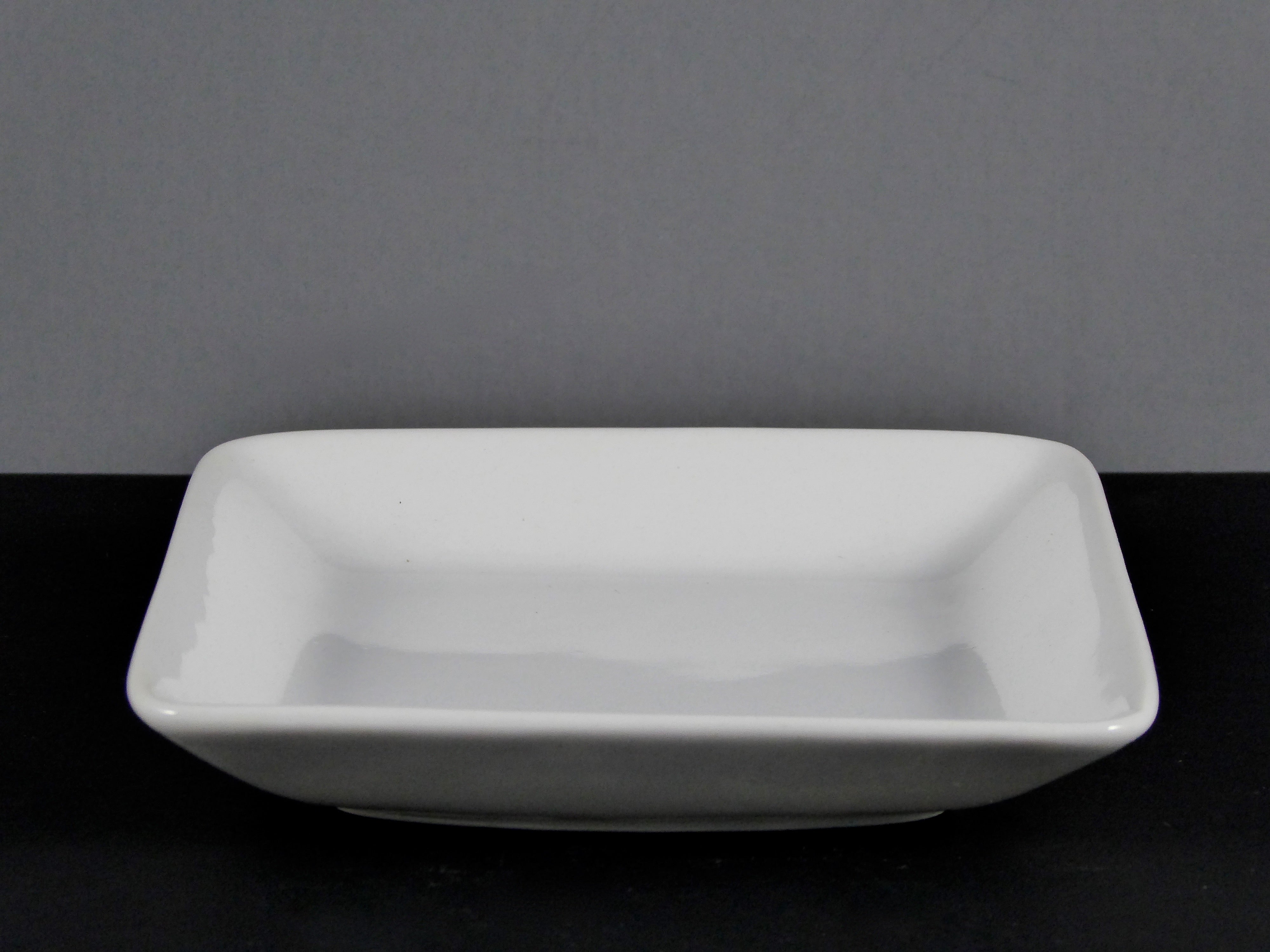 Default Title – #7657 PLATE 4.5″ SQUARE White Ceramic/Porcelain Tableware Dishes, Ideal for Serving & Decor, Sold by the Case