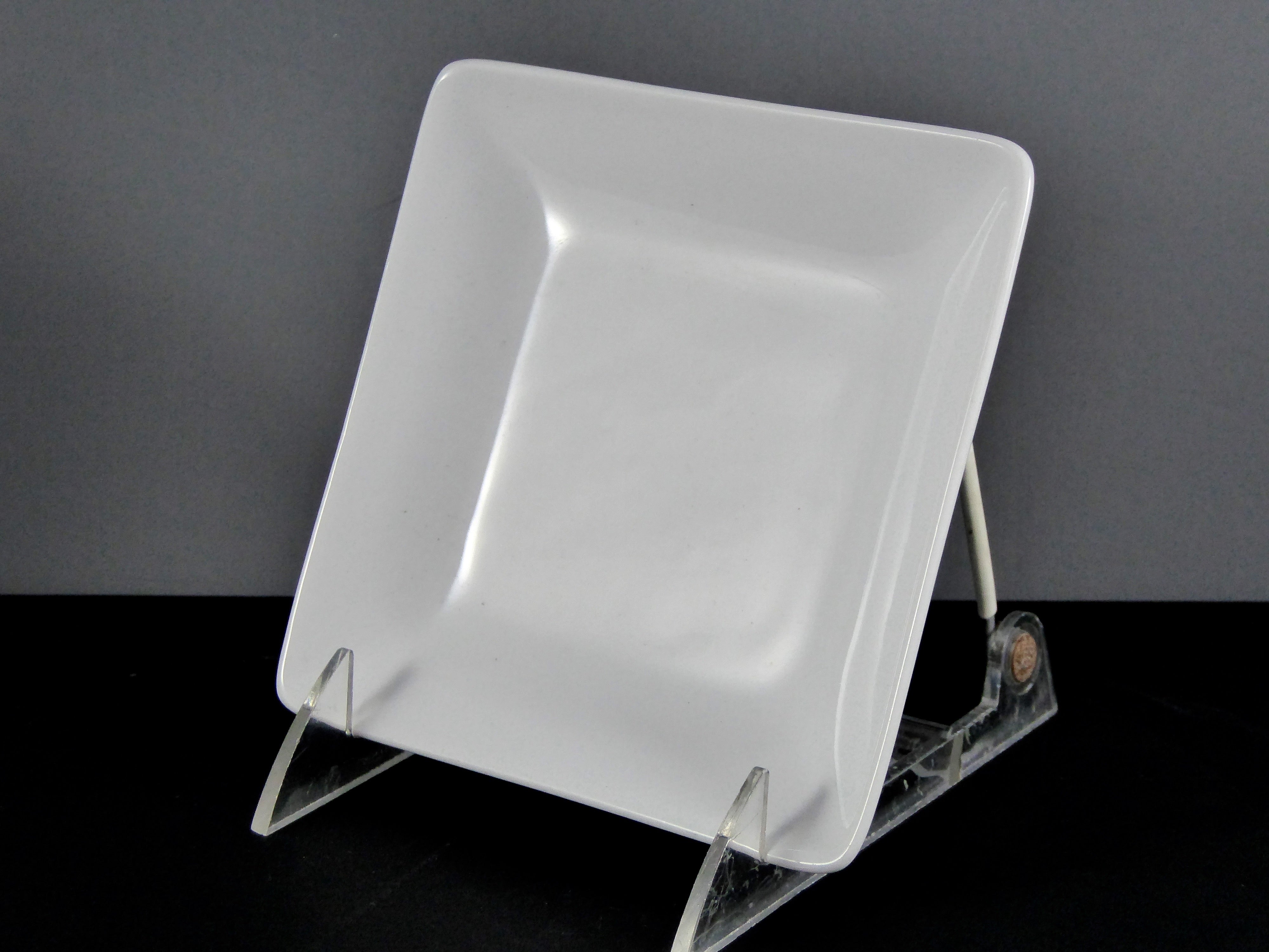 #7671 PLATE 5.25″ SQUARE DEEP – High – Quality Ceramic Square Plate for Dining, 96 per Case, Ideal for Home and Restaurant Use