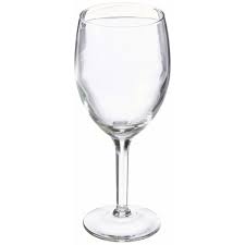 Default Title - #16031WG WINE GLASS (8 OZ.) | Transparent Soda - Lime Glass, Ideal for Wine Drinking & Social Gatherings